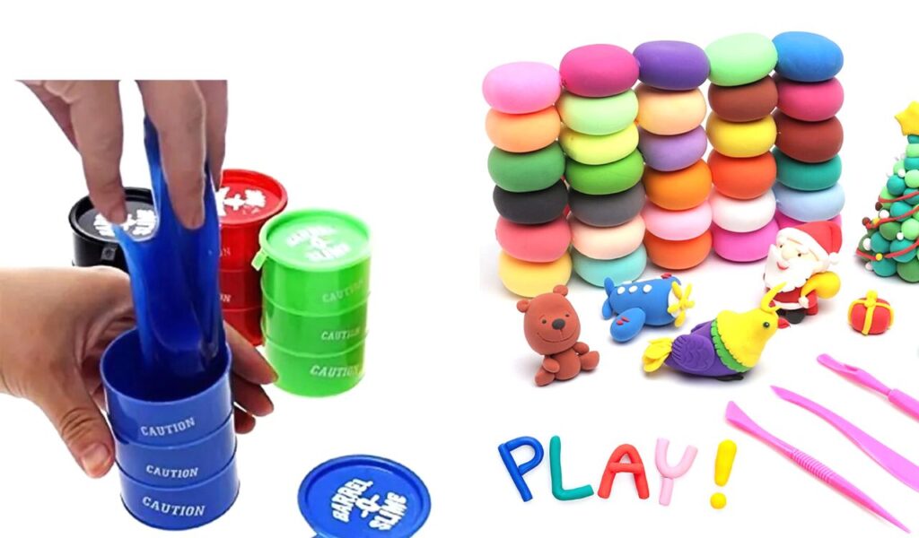 slime and clay set