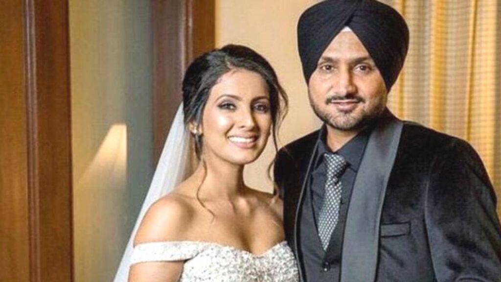 Harbhajan singh and Geeta-basra