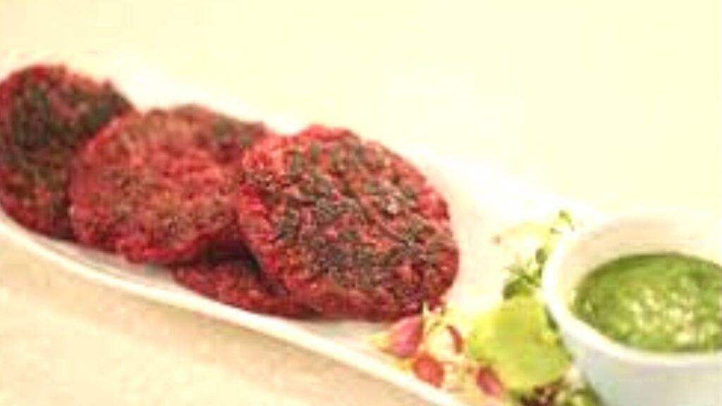 Healthy Snack Beetroot Tikki