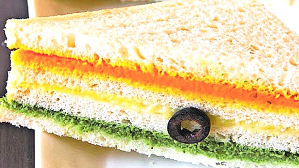 Republic Day 2023 Tri colour sandwich