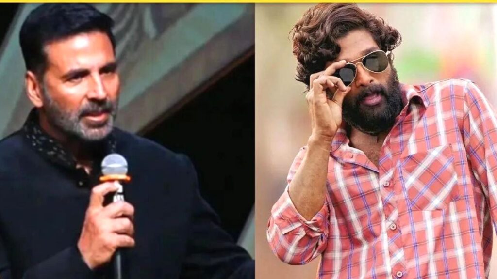 Popular Actor-Akshay kumar and Allu arjun(Image source-Google)