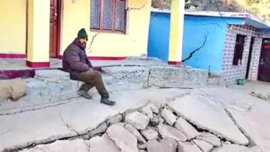 Joshimath sinking(Image:Google)