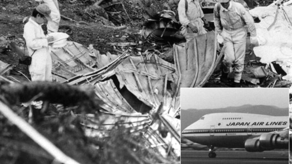 12 August, 1985 japan plane crash(Image source-Google)