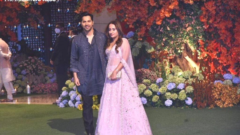 Varun dhawan and Natasha