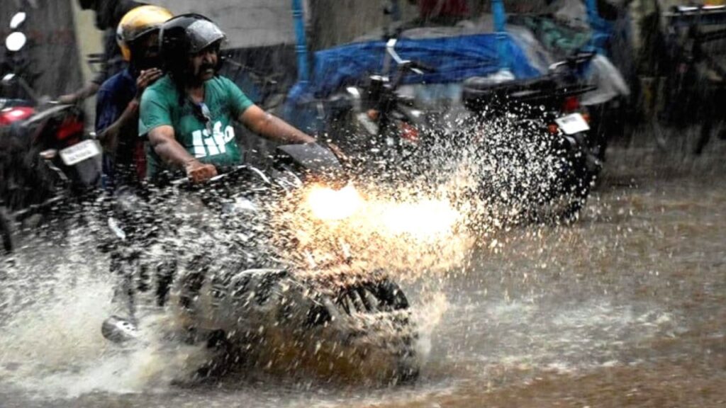 Bike during rain(Image source-Google)