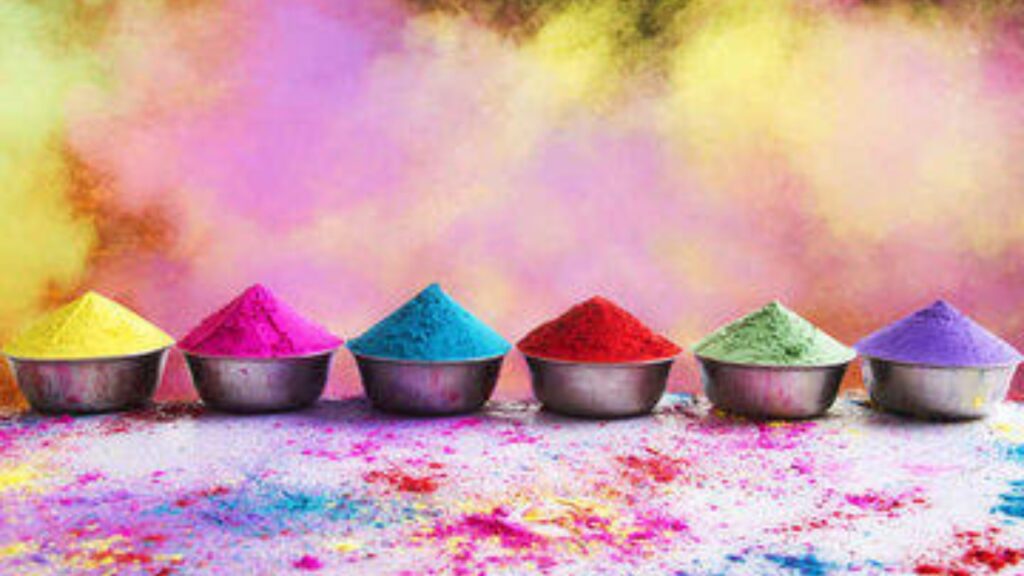 Holi organic colours