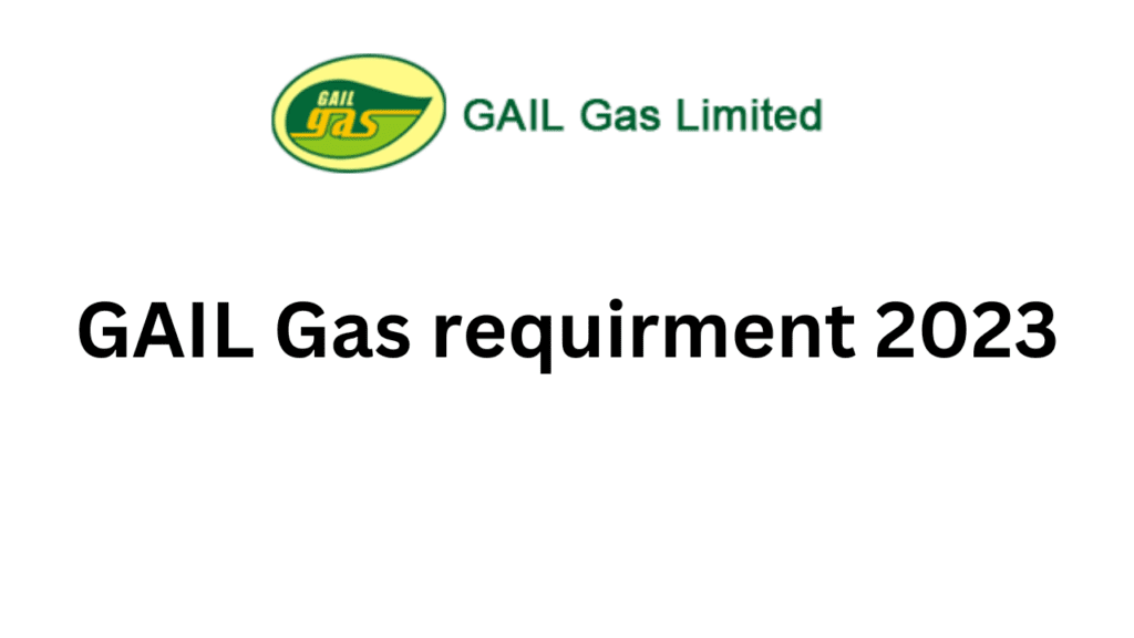 GAIL Gas Recruitment