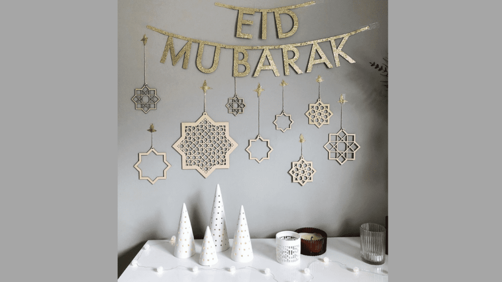 Home decoration for Eid 