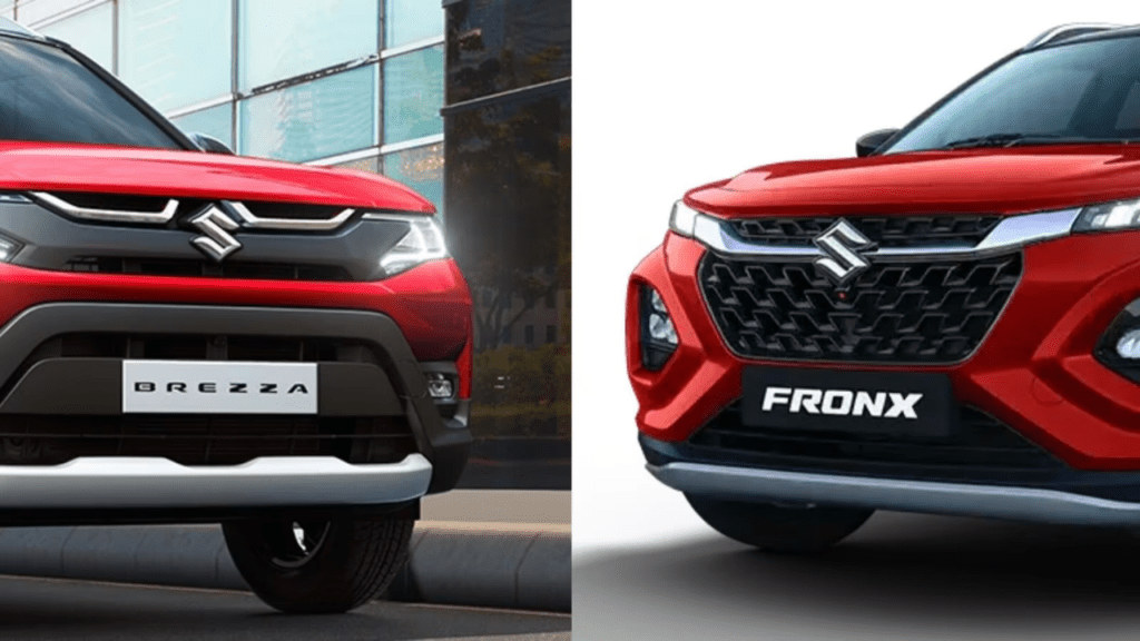 Maruti Fronx vs Brezza