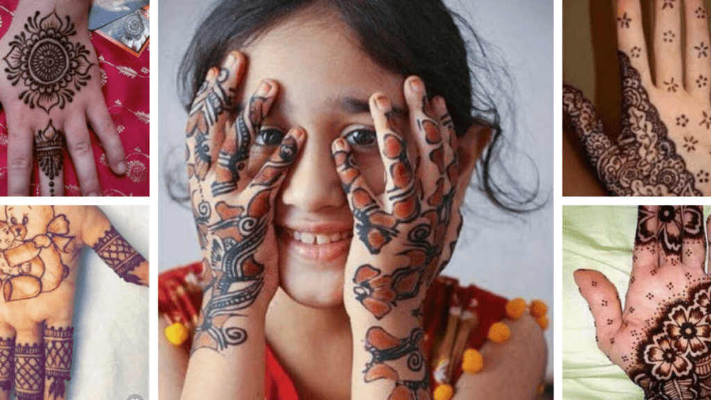 Mehndi Designs for kids