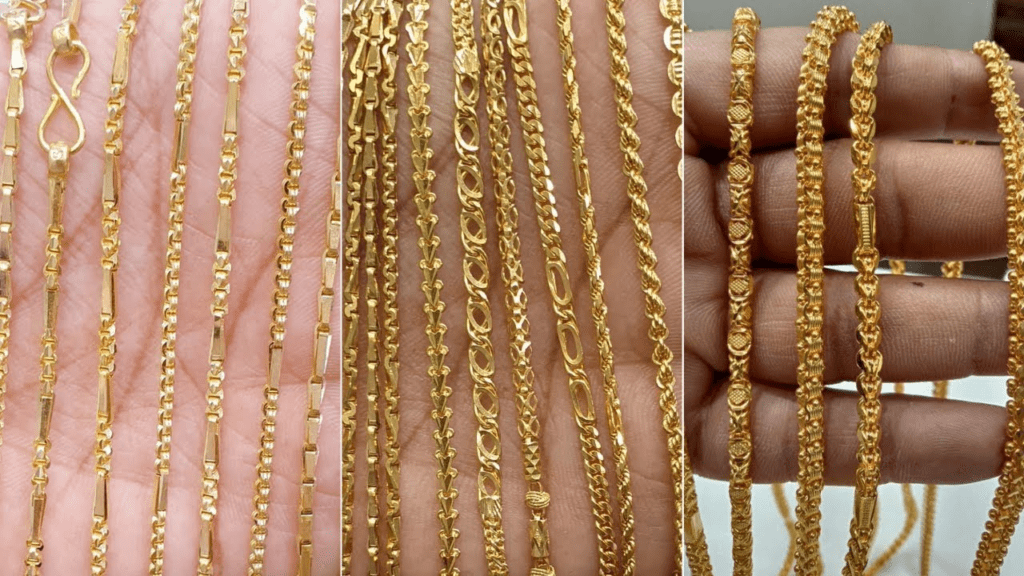 Gold chain designs
