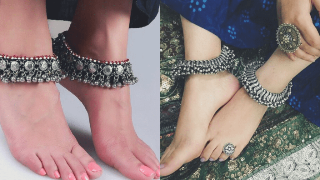 Silver Anklet Designs