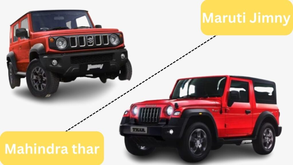 Maruti Jimny vs Mahindra Thar