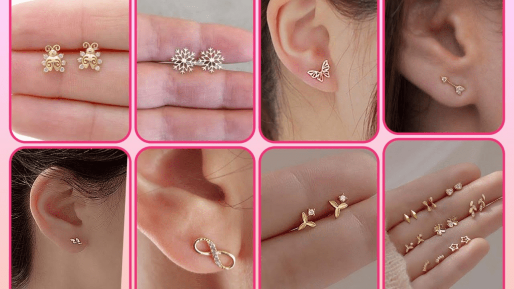 Small Stud Earrings 