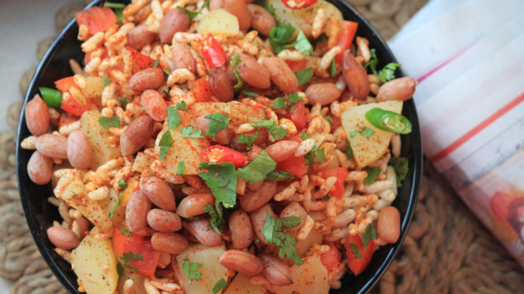 Peanut Bhel Recipe 