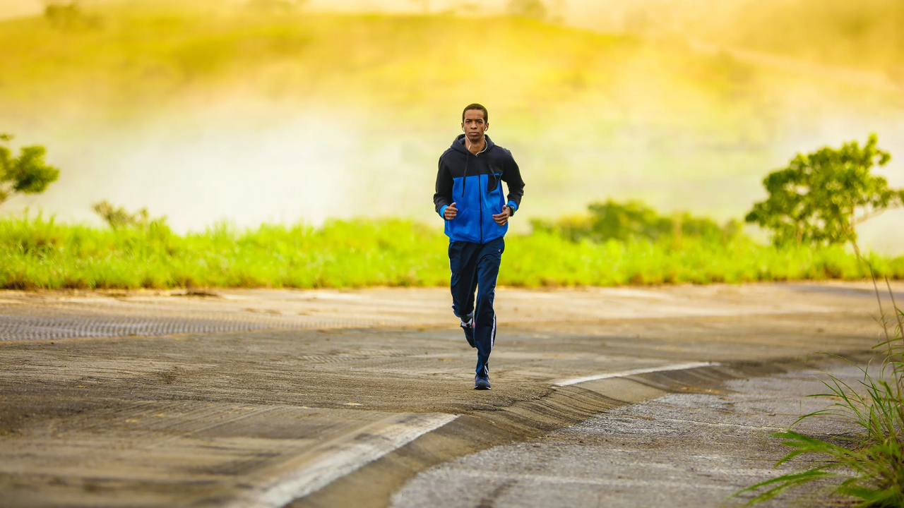 Running In Morning