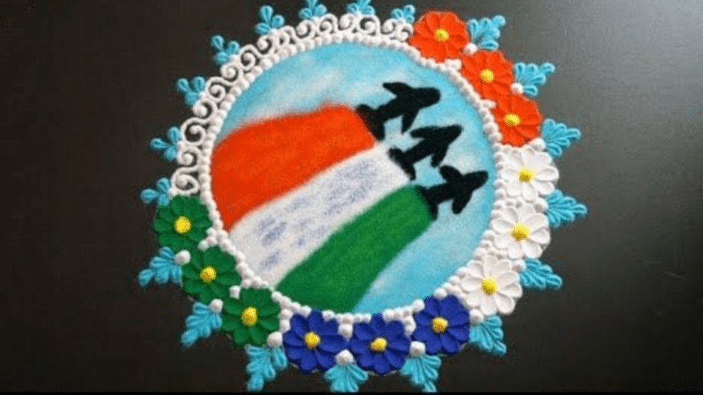 Republic Day Rangoli