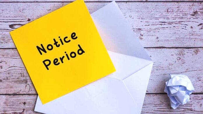 Notice Period Rules(Image source-Google)