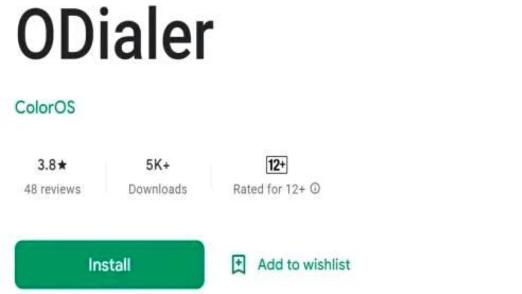 ODialer Call recording App(Oppo)