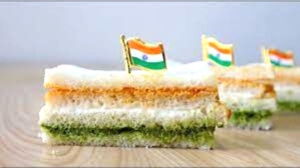 Republic Day 2023 Tri colour sandwich