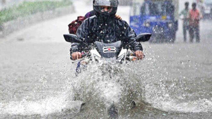 Bike during rain(Image source-Google)