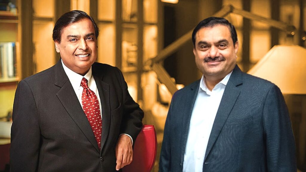 Ambani and Adani Symbolic pic(Image source-Google)