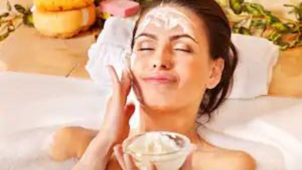 Skin care with malai 