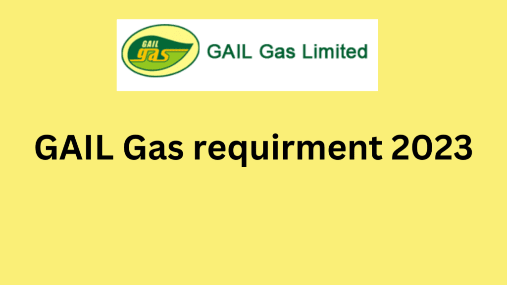 GAIL Recruitment 2023