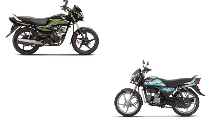 Honda Shine 100 Vs Hero HF 100