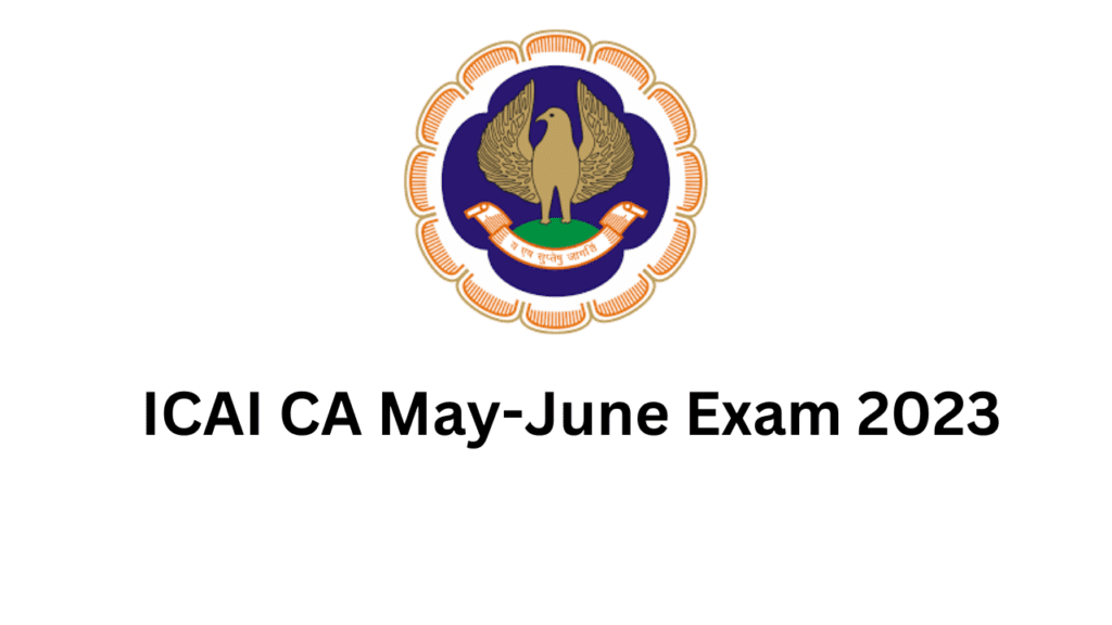 ICAI CA Exam 2023