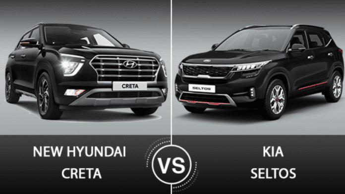 Kia Seltos vs Hyundai Creta