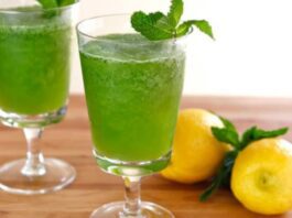 Chilled Pudina Drink