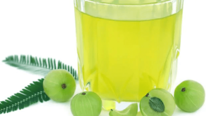 Amla Ginger Juice Recipe