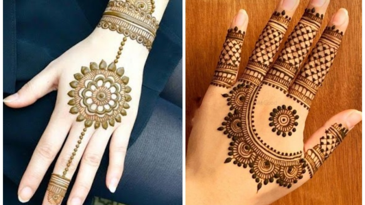 Simple Mehndi Design : शादी में हथेली पर लगाएं ये सिंपल और स्टाइलिश डिजाइन  वाली मेंहदी, हर कोई करेगा तारीफ - Bloggistan
