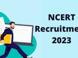 NCERT Recruitment 2023