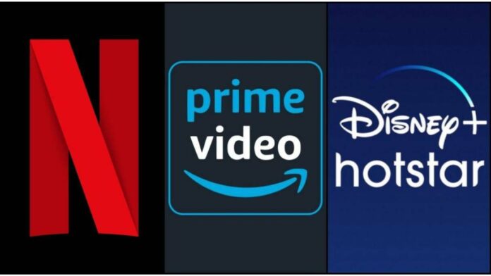 Amazon,Netflix,Disney