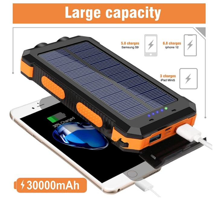 OukaFen Solar Powerbank