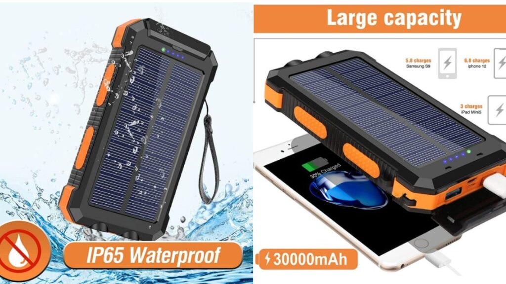 OukaFen Solar Powerbank