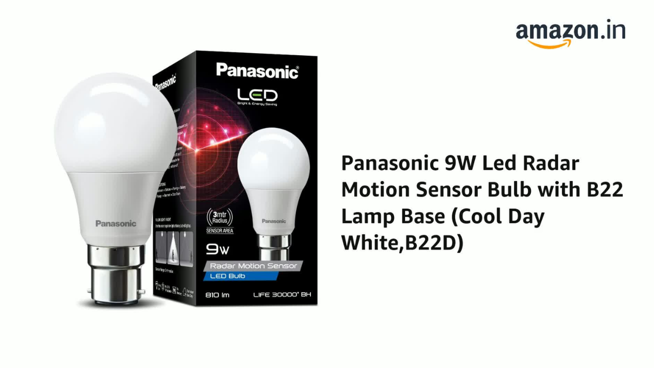 Motion Sensor Bulb