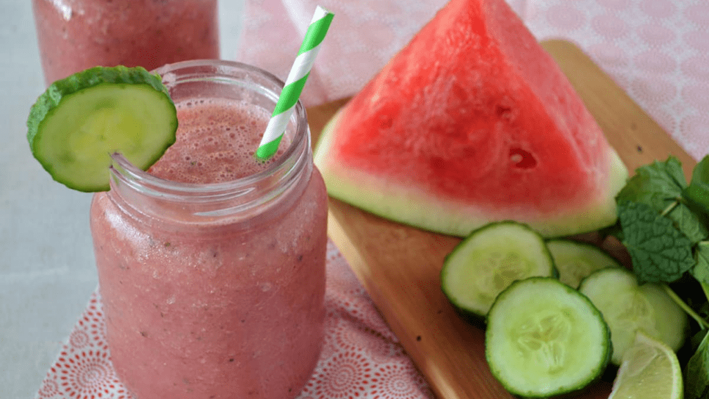 Watermelon Cucumber Smoothie