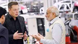 Narendra modi elon musk: