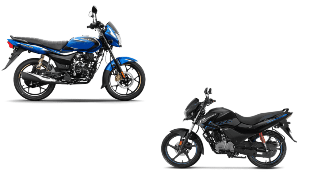 Bajaj platina 110 vs Hero Passion xtec