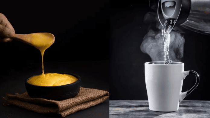 Benefits of hot water with ghee