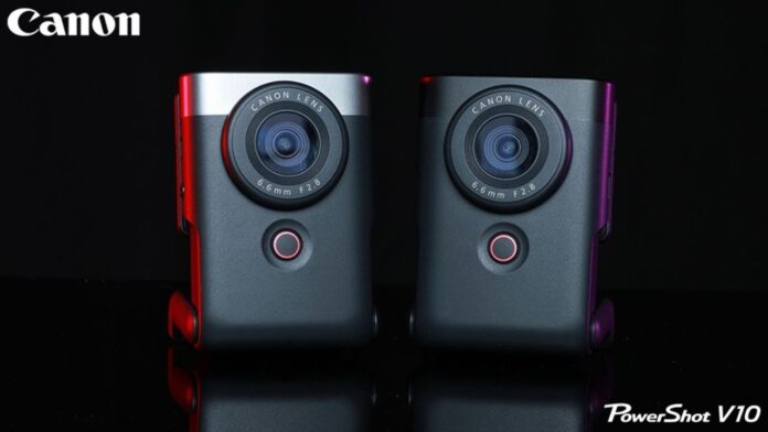 Canon Powershot V10 vlogging Camera
