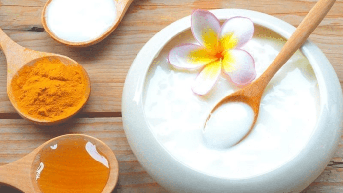 Face Pack with Curd