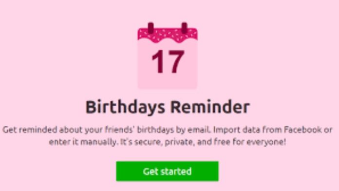 Birthday Reminder