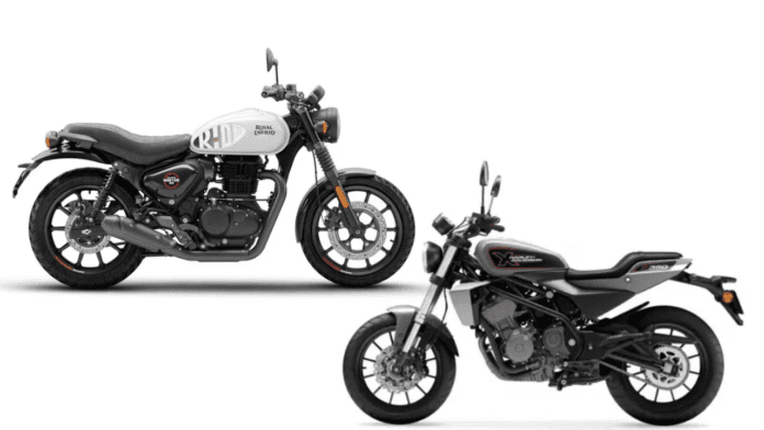 Royal Enfield Hunter 350 vs Bajaj Avenger 220