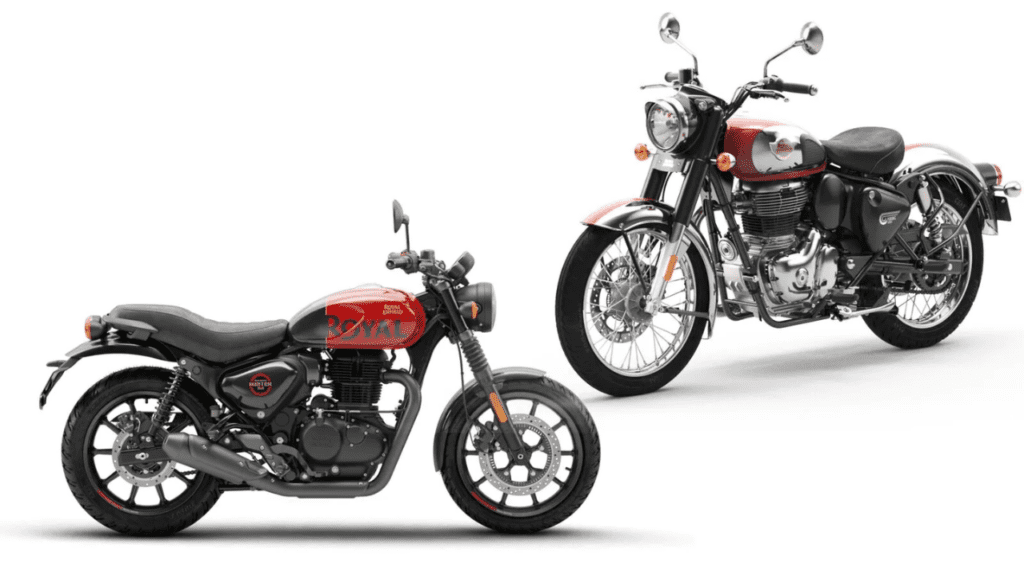 Royal Enfield Hunter 350 vs Bullet 350