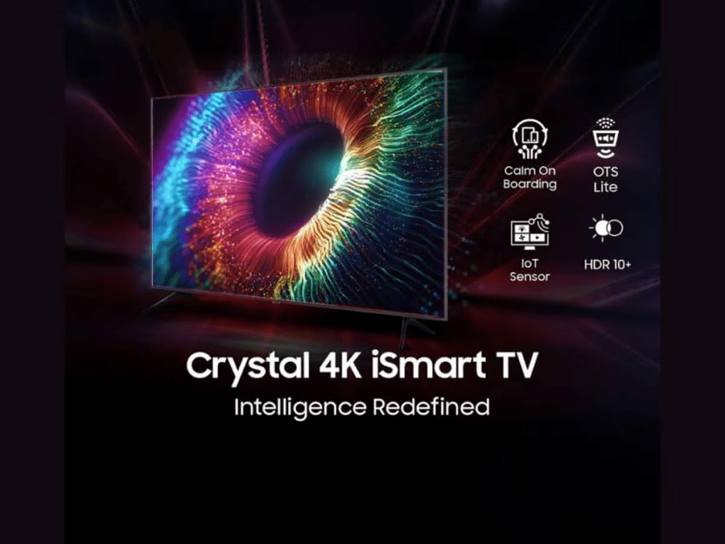 Crystal 4k ismart UHD TV