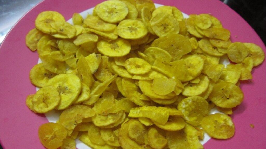 Banana chips Recipe